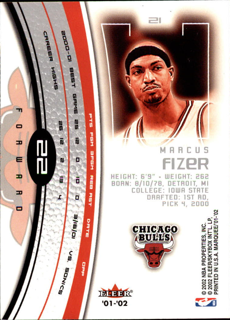 2001/2002 Fleer Marquee Basketball - Picture 17 of 61