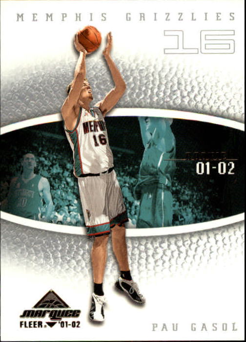2001/2002 Fleer Marquee Basketball - Picture 52 of 61