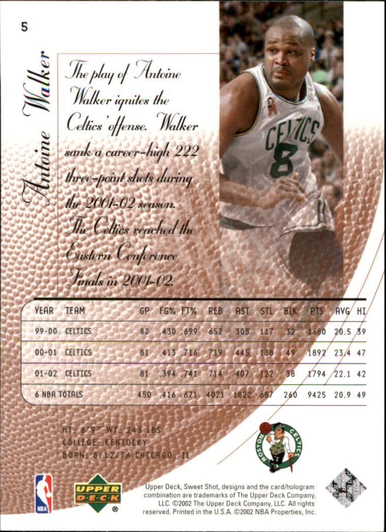 2002/2003 Sweet Shot (Upper Deck) Basketball - Picture 149 of 153