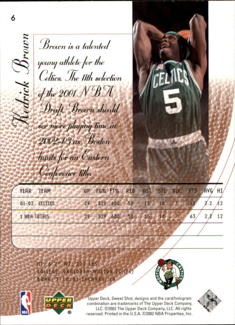 2002/2003 Sweet Shot (Upper Deck) Basketball - Picture 147 of 153