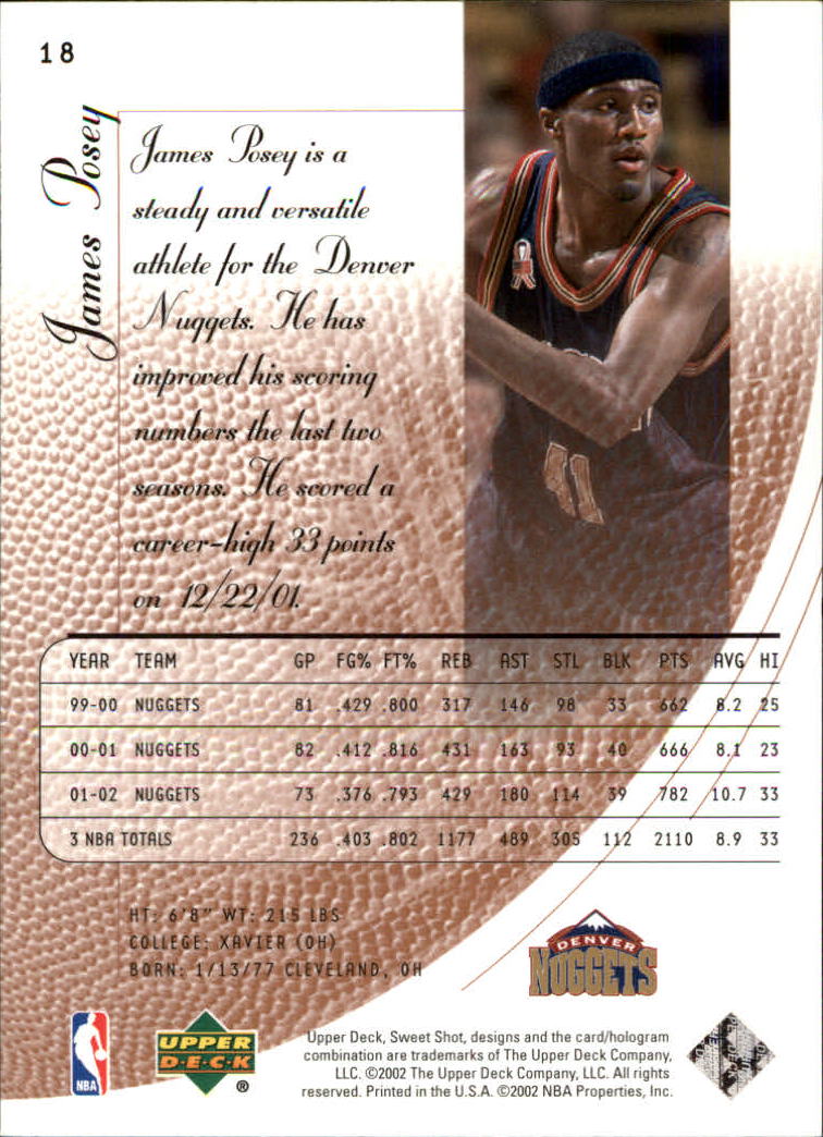2002/2003 Sweet Shot (Upper Deck) Basketball - Picture 131 of 153