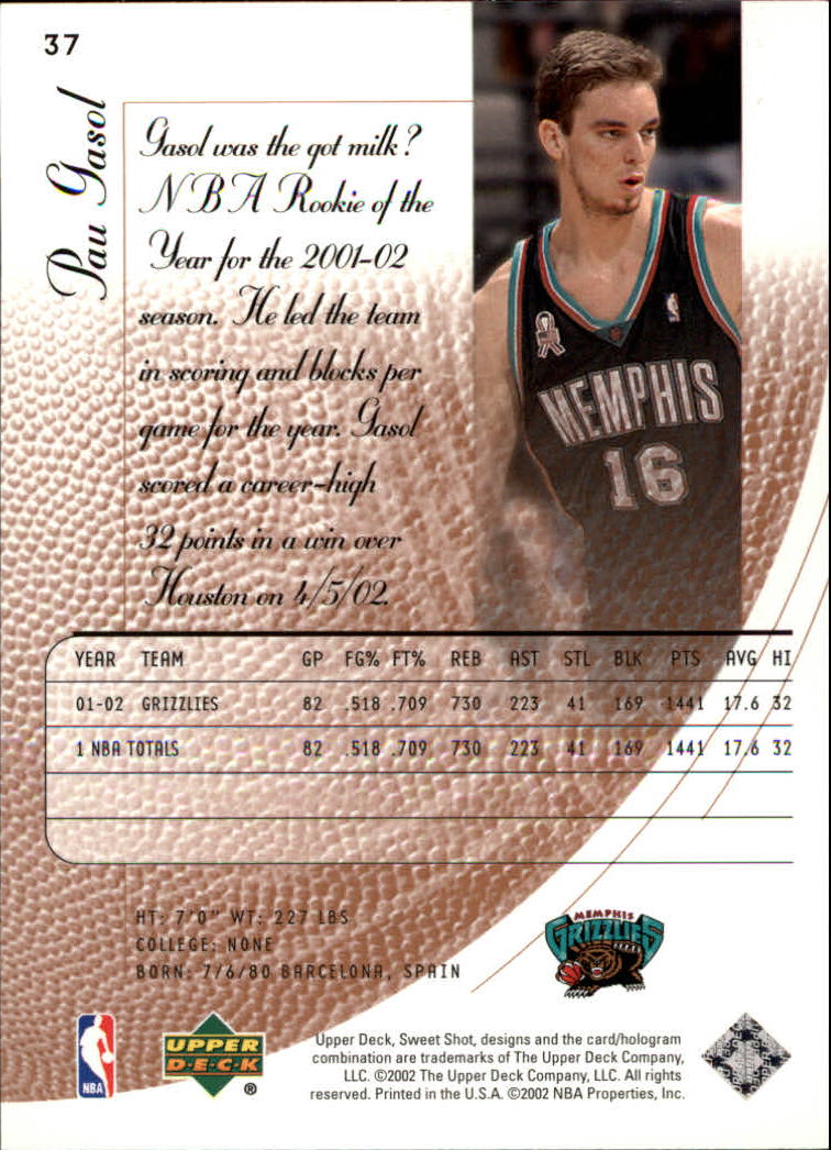 2002/2003 Sweet Shot (Upper Deck) Basketball - Picture 99 of 153