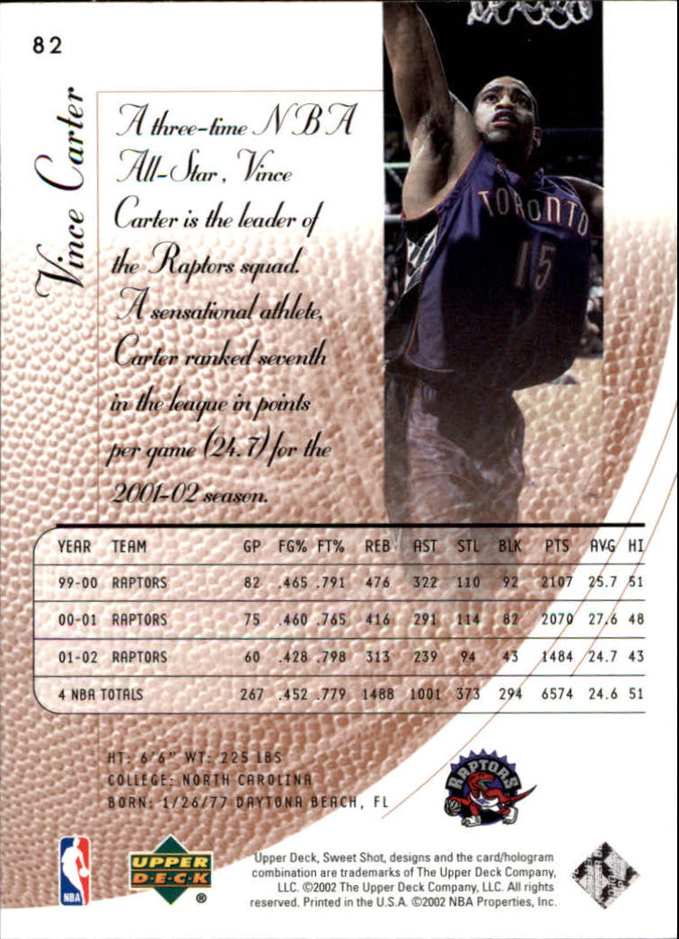 2002/2003 Sweet Shot (Upper Deck) Basketball - Picture 35 of 153