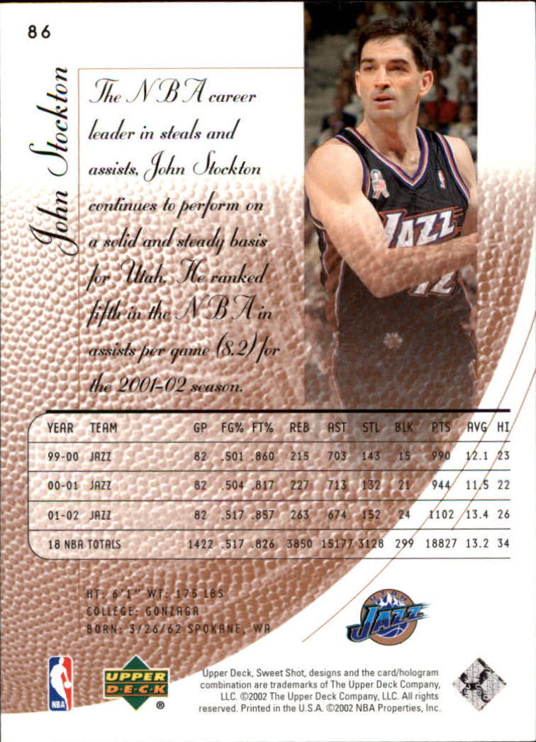 2002/2003 Sweet Shot (Upper Deck) Basketball - Picture 31 of 153