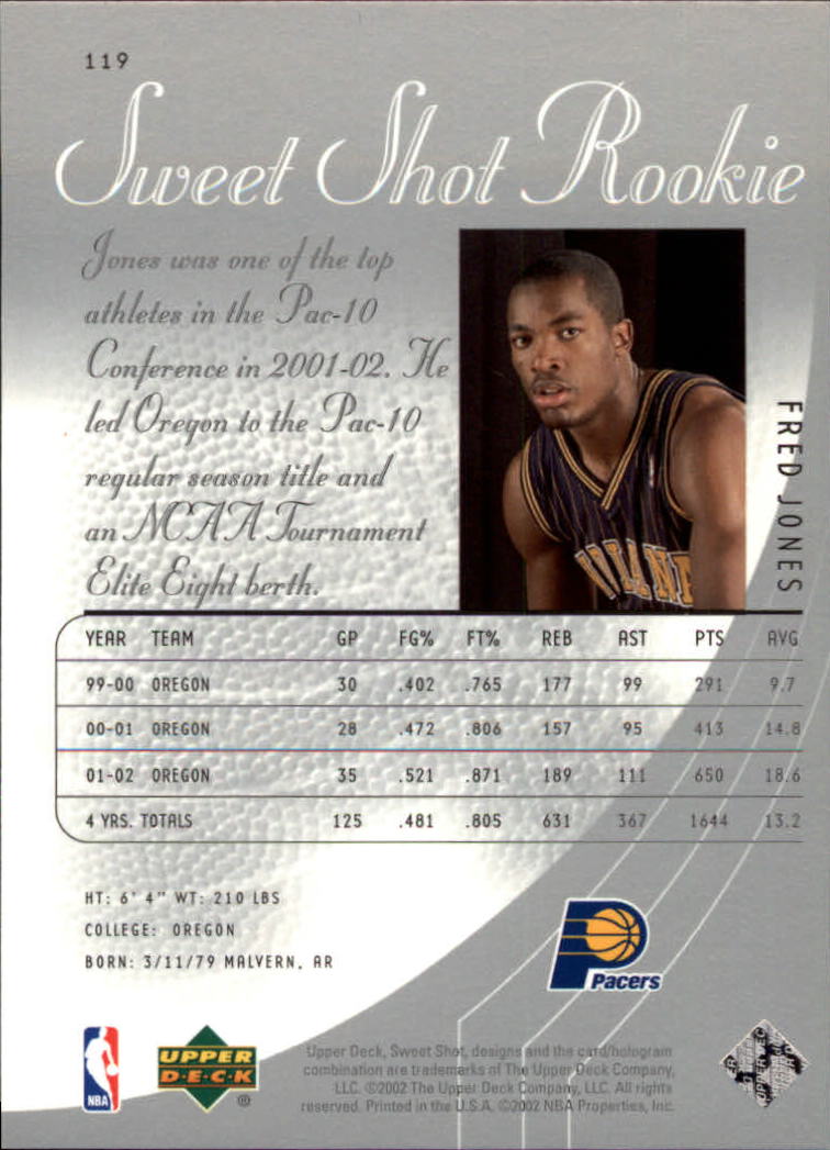 2002/2003 Sweet Shot (Upper Deck) Basketball - Picture 13 of 153