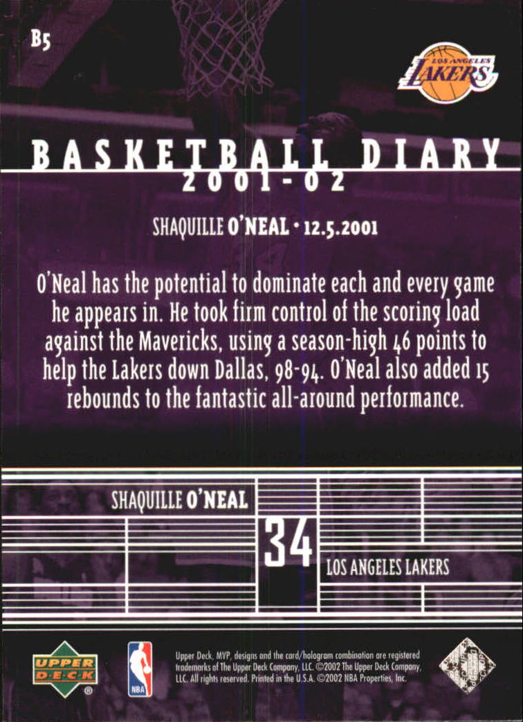 2002/2003 MVP (Upper Deck) Basketball Part 2 Insert and Parallel Cards - Picture 13 of 37