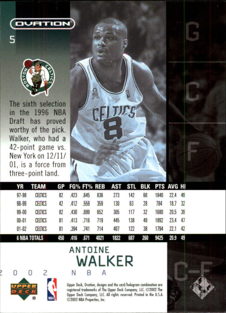 2002/2003 Ovation (Upper Deck) Basketball - Picture 217 of 225