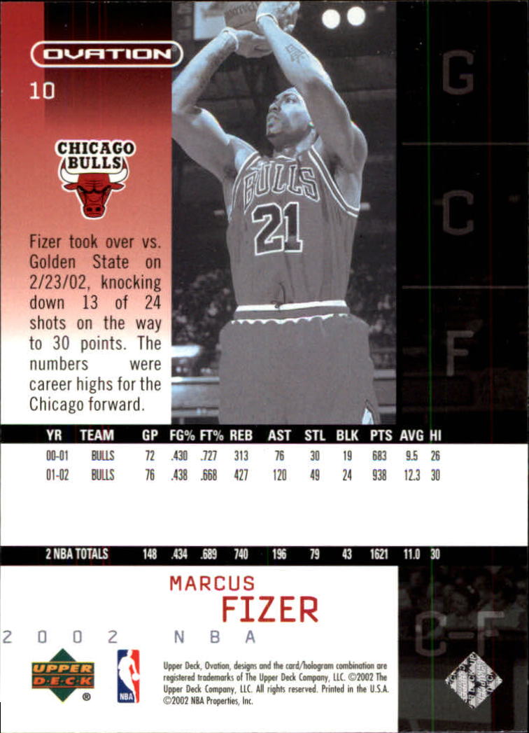 2002/2003 Ovation (Upper Deck) Basketball - Picture 207 of 225