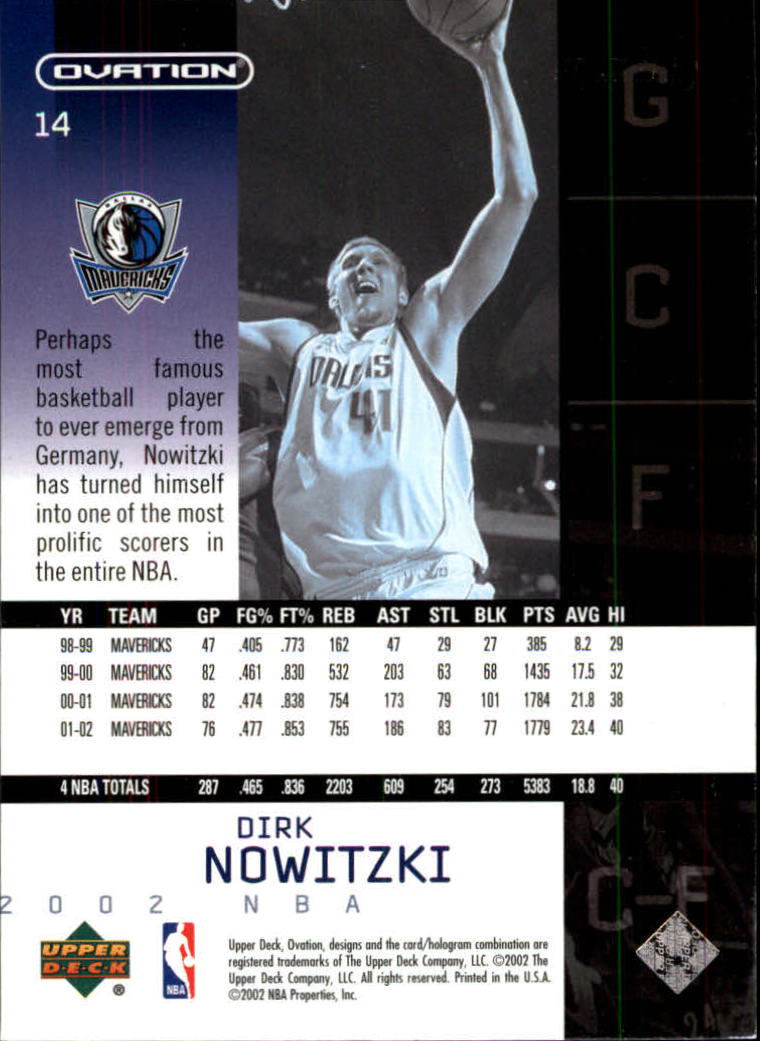 2002/2003 Ovation (Upper Deck) Basketball - Picture 199 of 225