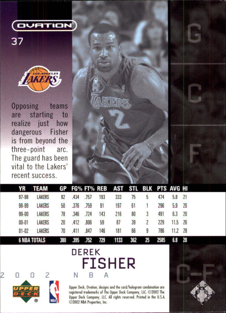 2002/2003 Ovation (Upper Deck) Basketball - Picture 153 of 225