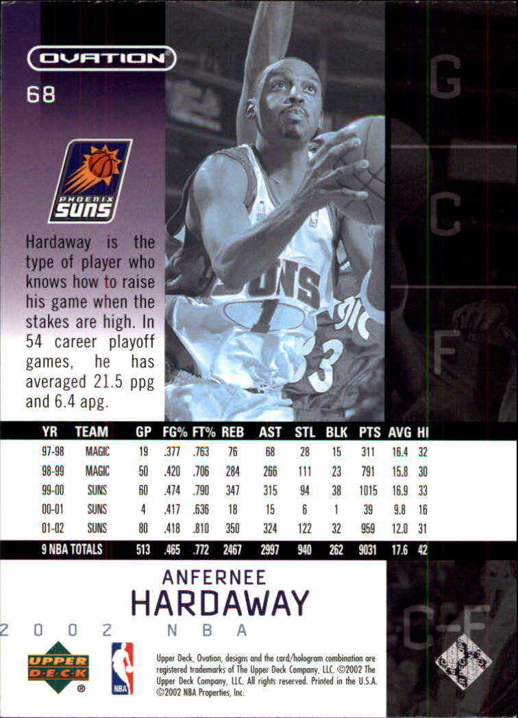 2002/2003 Ovation (Upper Deck) Basketball - Picture 93 of 225