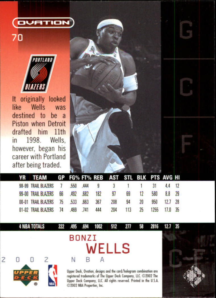 2002/2003 Ovation (Upper Deck) Basketball - Picture 89 of 225