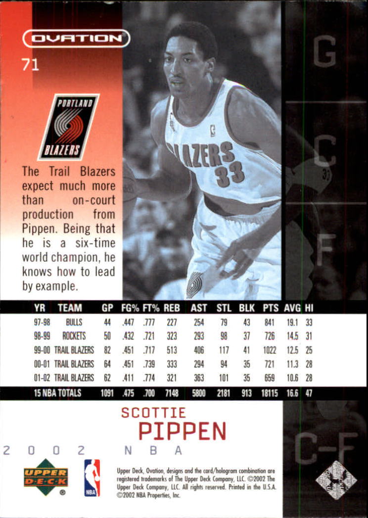 2002/2003 Ovation (Upper Deck) Basketball - Picture 87 of 225