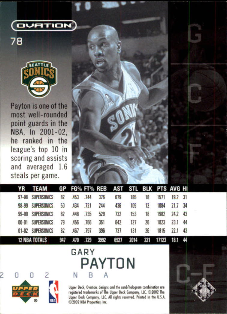 2002/2003 Ovation (Upper Deck) Basketball - Picture 73 of 225