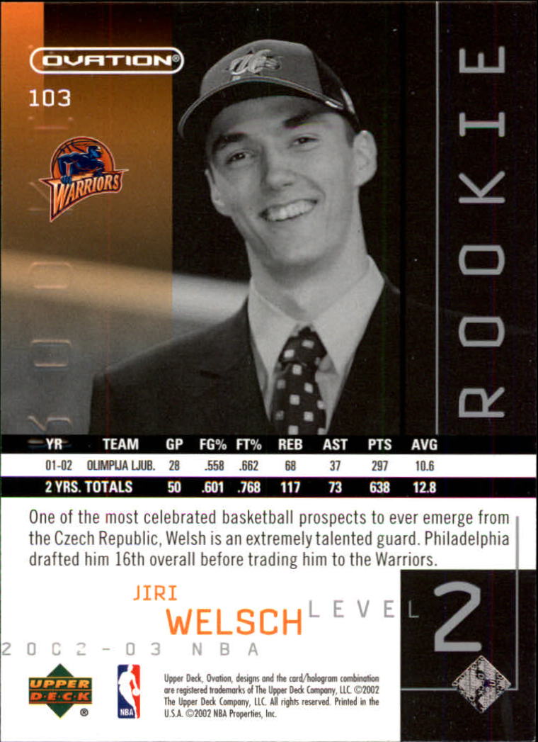 2002/2003 Ovation (Upper Deck) Basketball - Picture 43 of 225