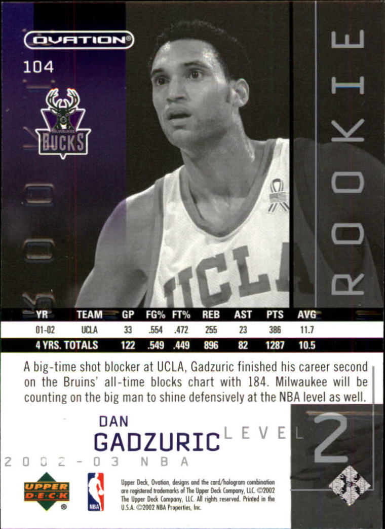 2002/2003 Ovation (Upper Deck) Basketball - Picture 41 of 225