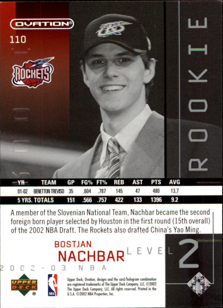 2002/2003 Ovation (Upper Deck) Basketball - Picture 33 of 225