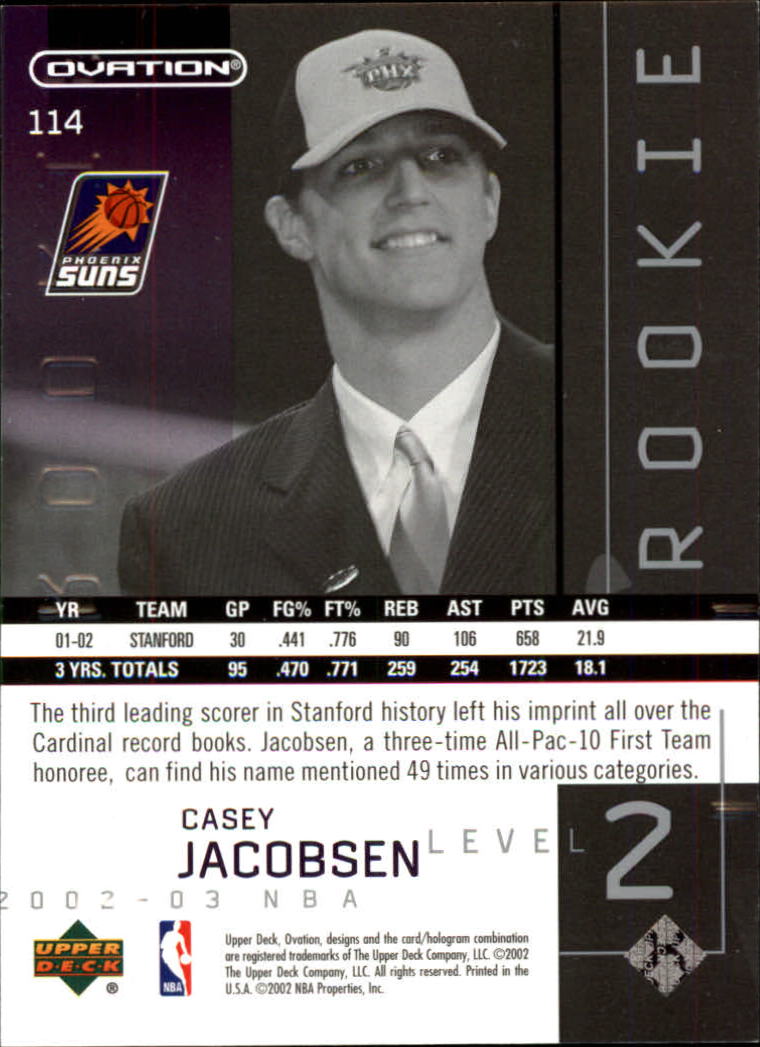 2002/2003 Ovation (Upper Deck) Basketball - Picture 29 of 225