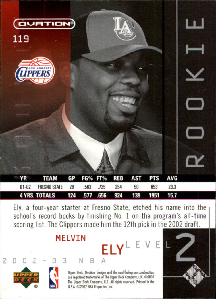 2002/2003 Ovation (Upper Deck) Basketball - Picture 23 of 225