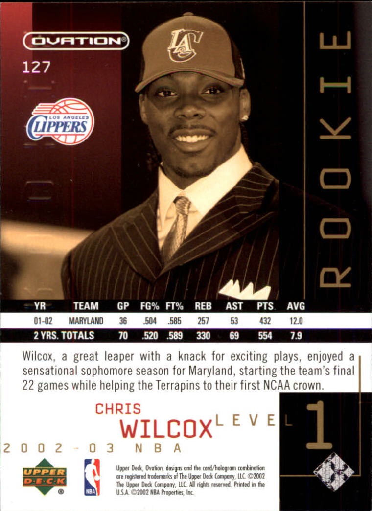 2002/2003 Ovation (Upper Deck) Basketball - Picture 15 of 225