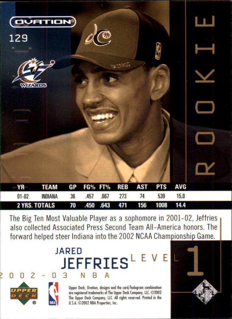 2002/2003 Ovation (Upper Deck) Basketball - Picture 13 of 225