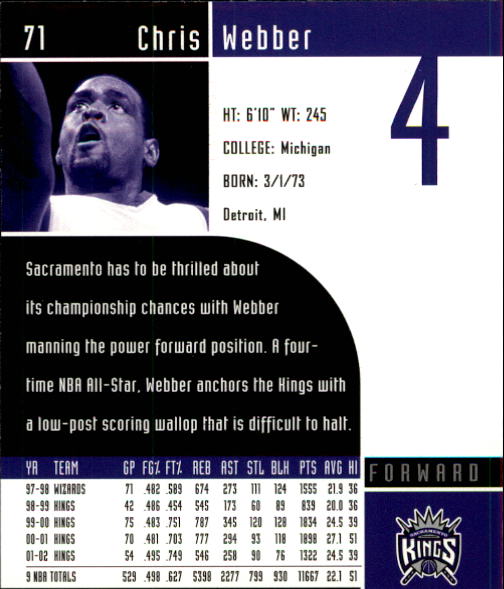 2002/2003 Inspirations (Upper Deck) Basketball - Picture 143 of 225