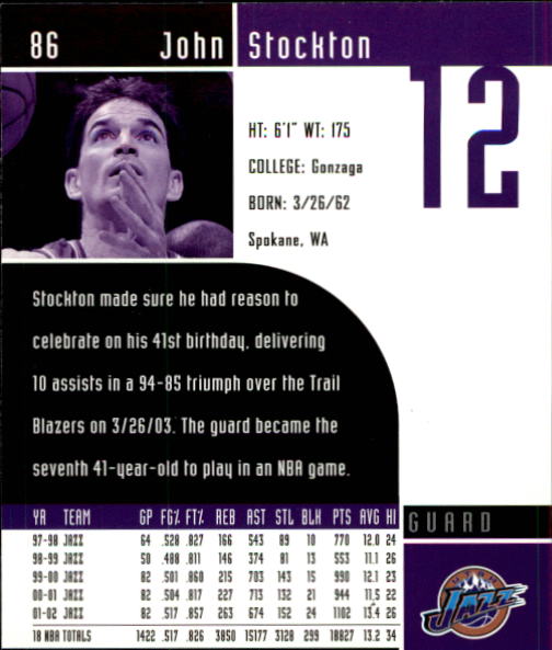 2002/2003 Inspirations (Upper Deck) Basketball - Picture 173 of 225