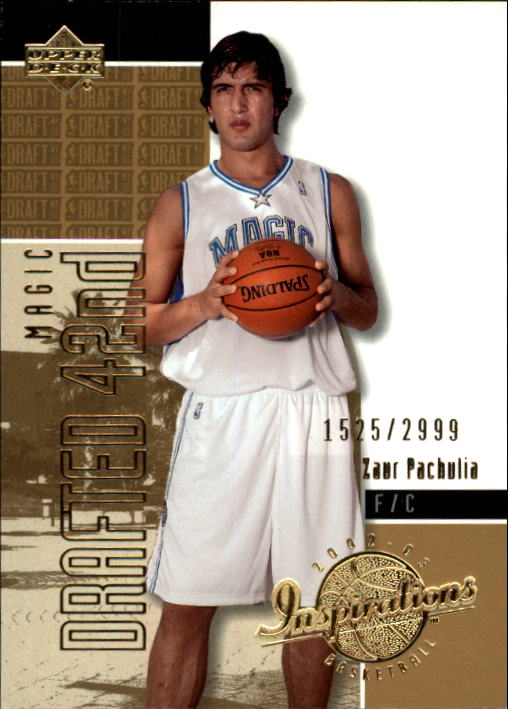2002/2003 Inspirations (Upper Deck) Basketball - Picture 224 of 225