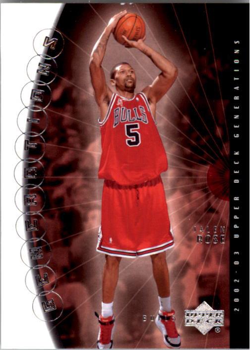 2002/2003 Generations (Upper Deck) Basketball - Picture 338 of 345