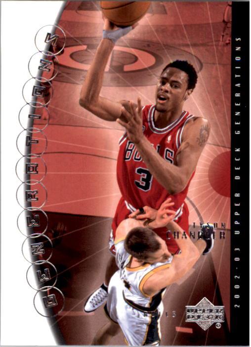 2002/2003 Generations (Upper Deck) Basketball - Picture 336 of 345