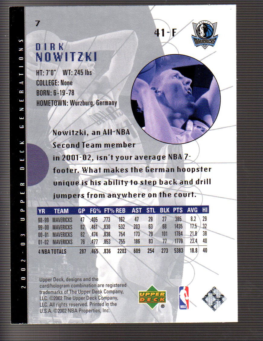 2002/2003 Generations (Upper Deck) Basketball - Picture 333 of 345