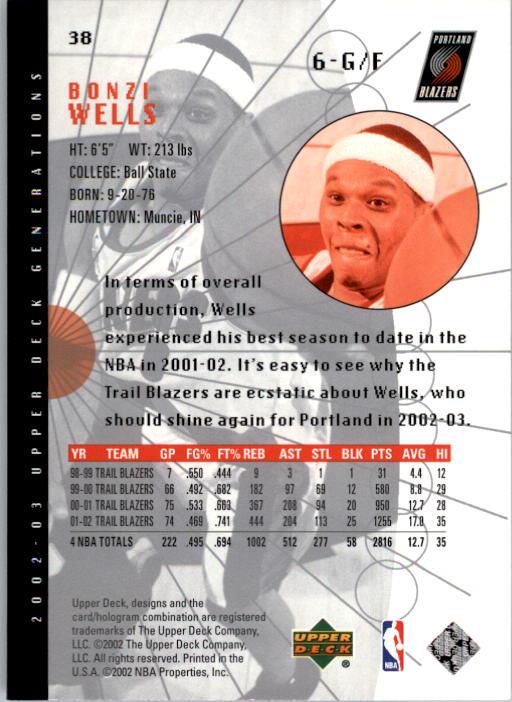 2002/2003 Generations (Upper Deck) Basketball - Picture 271 of 345