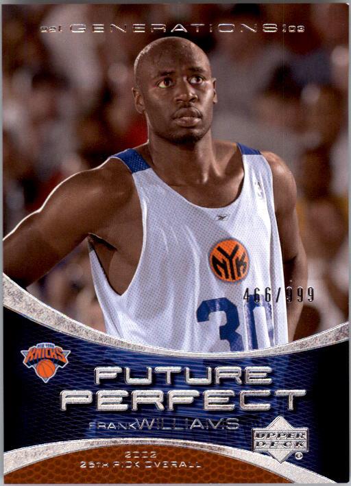 2002/2003 Generations (Upper Deck) Basketball - Picture 228 of 345