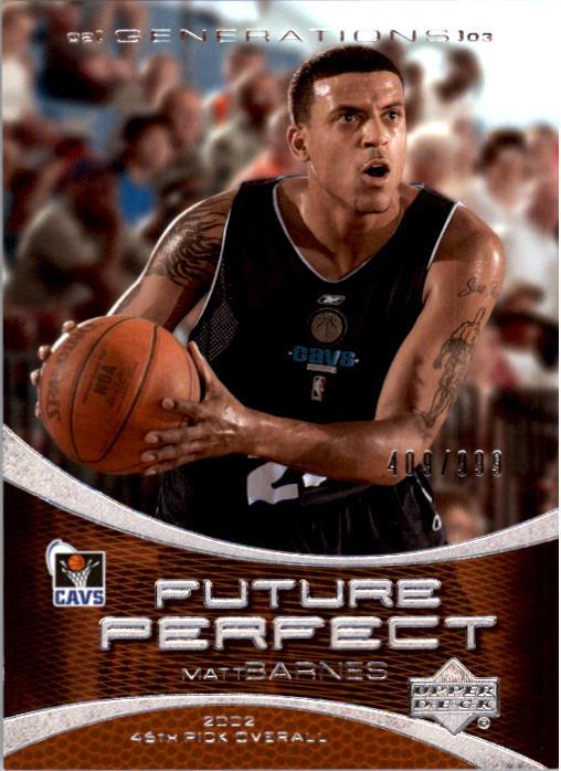 2002/2003 Generations (Upper Deck) Basketball - Picture 220 of 345