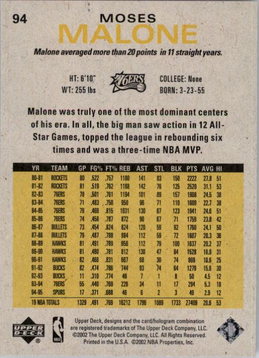 2002/2003 Generations (Upper Deck) Basketball - Picture 217 of 345