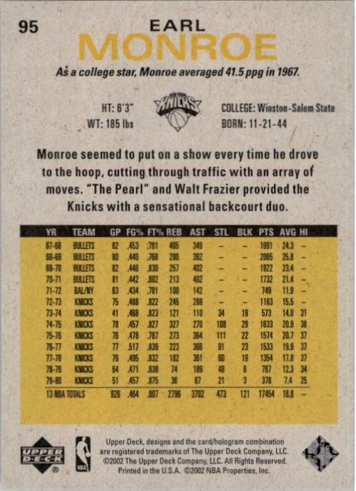 2002/2003 Generations (Upper Deck) Basketball - Picture 215 of 345