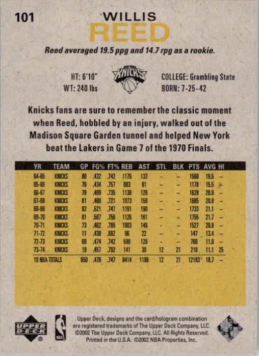 2002/2003 Generations (Upper Deck) Basketball - Picture 203 of 345