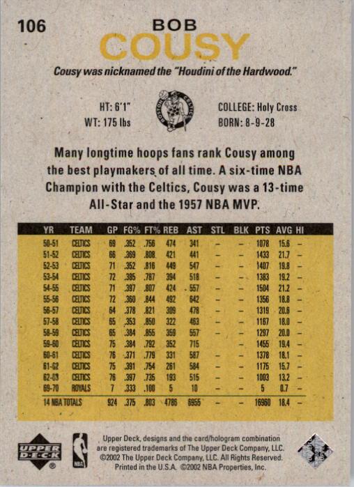2002/2003 Generations (Upper Deck) Basketball - Picture 193 of 345