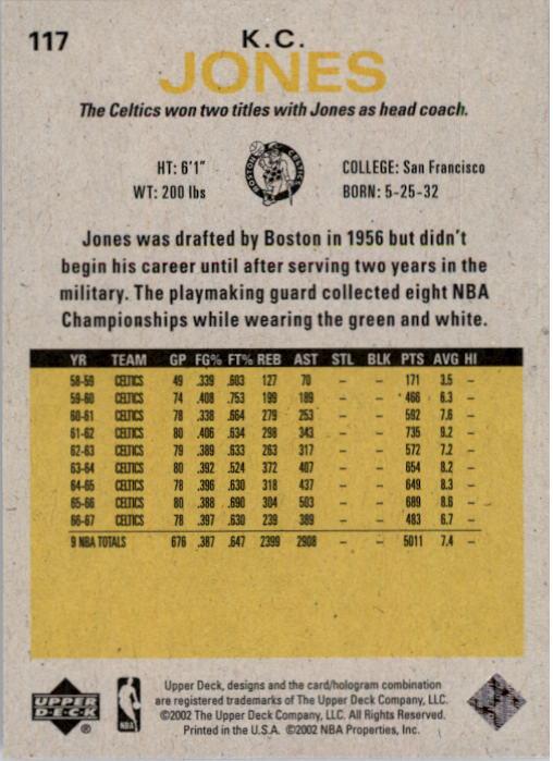 2002/2003 Generations (Upper Deck) Basketball - Picture 171 of 345