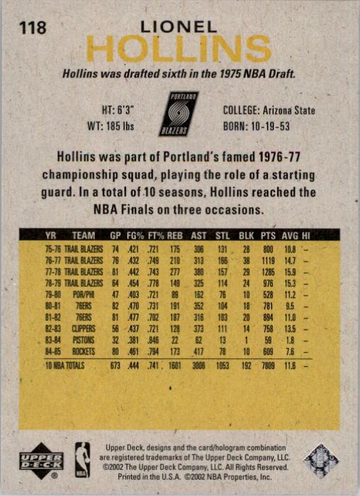 2002/2003 Generations (Upper Deck) Basketball - Picture 169 of 345