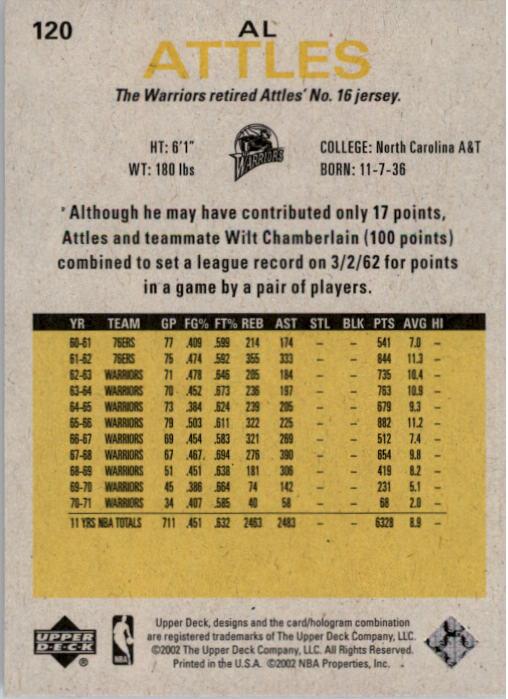 2002/2003 Generations (Upper Deck) Basketball - Picture 165 of 345