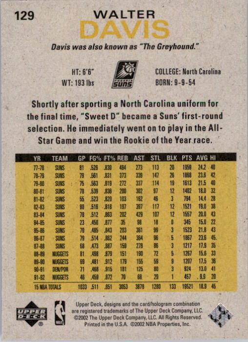 2002/2003 Generations (Upper Deck) Basketball - Picture 147 of 345