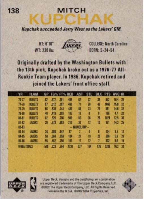 2002/2003 Generations (Upper Deck) Basketball - Picture 129 of 345