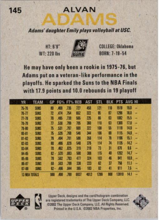 2002/2003 Generations (Upper Deck) Basketball - Picture 117 of 345