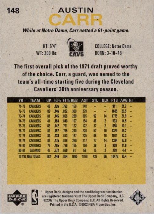2002/2003 Generations (Upper Deck) Basketball - Picture 111 of 345