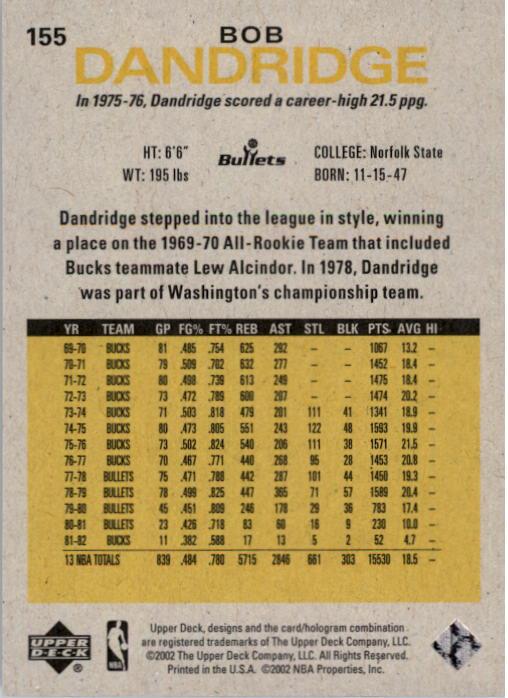 2002/2003 Generations (Upper Deck) Basketball - Picture 99 of 345