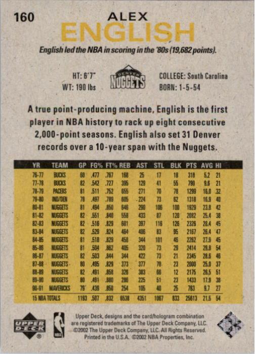 2002/2003 Generations (Upper Deck) Basketball - Picture 89 of 345