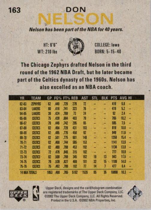 2002/2003 Generations (Upper Deck) Basketball - Picture 83 of 345