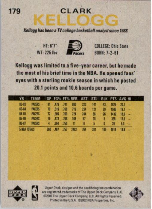2002/2003 Generations (Upper Deck) Basketball - Picture 53 of 345