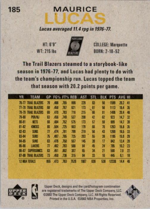 2002/2003 Generations (Upper Deck) Basketball - Picture 41 of 345